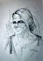 Zuzanna Łobuś, Iwonona Rostkowska - z serii Legniczanie znani i lubiani, rys. 2012